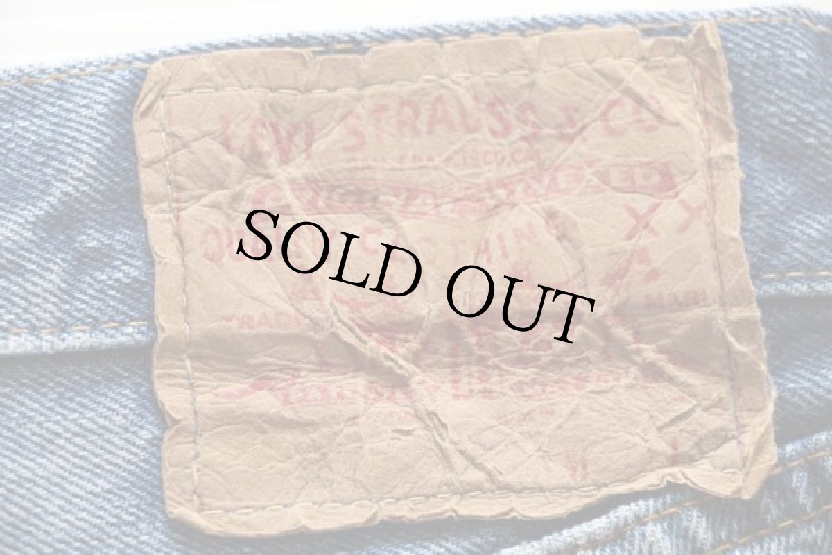 画像4: 70s USA製 Levi'sリーバイス 501 シングル 66前期 デニムパンツ w35 (4)