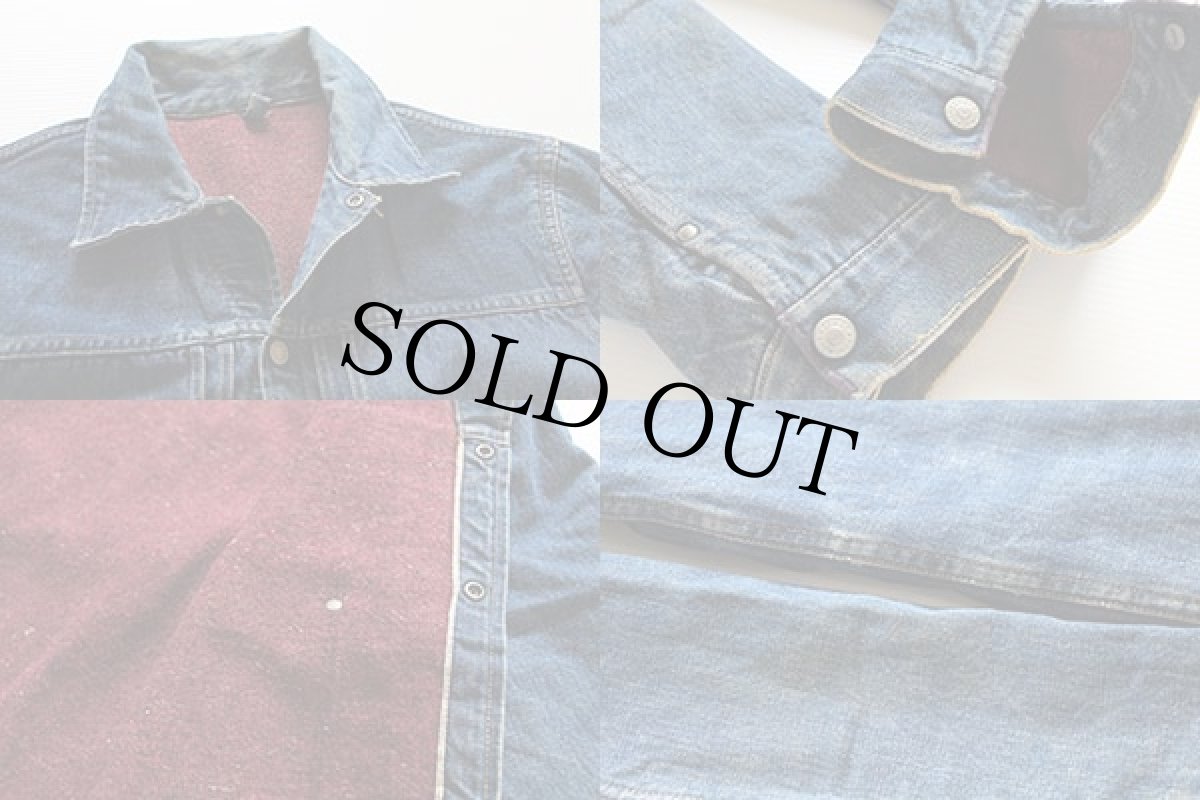 画像3: 50s J.C.PENNEY FOREMOST ブランケットライナー デニムジャケット (3)