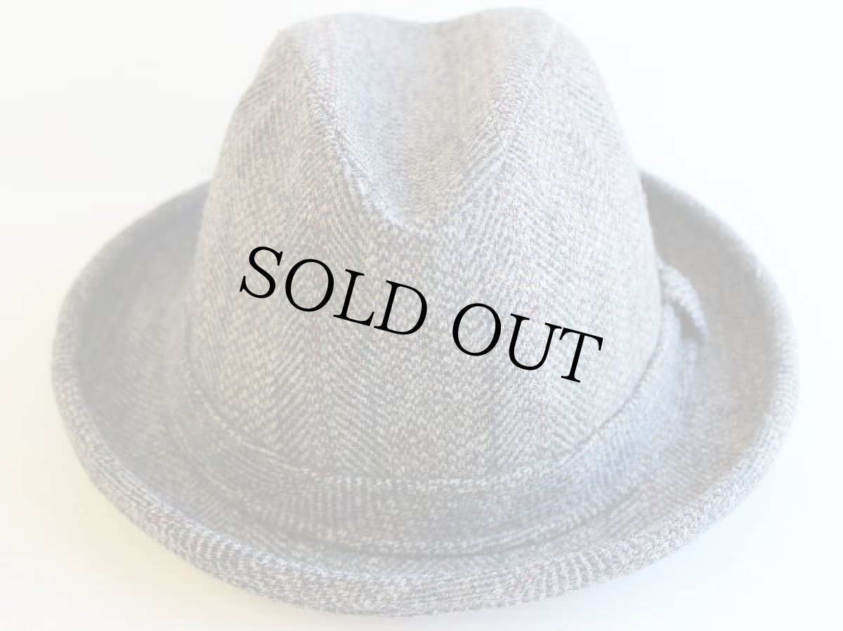 画像2: USA製 PENDLETONペンドルトン ツイード フェドラハット 7 1/4 (2)