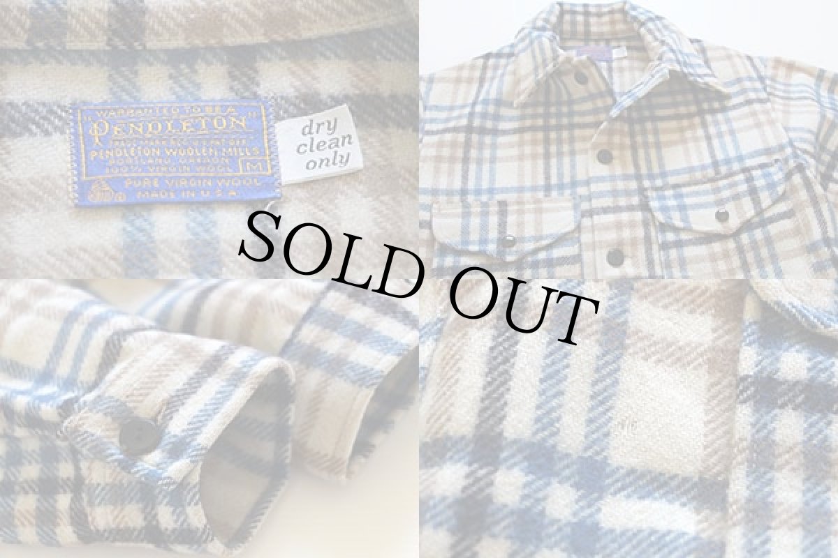 画像3: 70s PENDLETONペンドルトン ウールジャケット M (3)