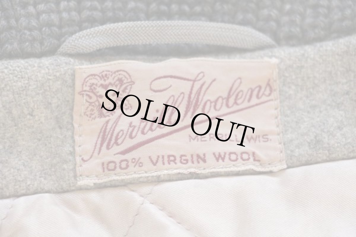 画像4: 50s Merrill Woolens ファラオコート グレー (4)