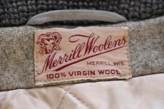 画像4: 50s Merrill Woolens ファラオコート グレー (4)