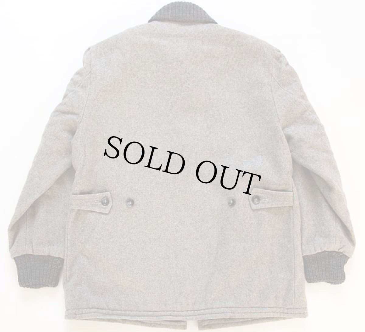 画像2: 50s Merrill Woolens ファラオコート グレー (2)