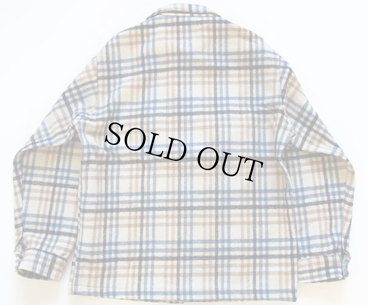 画像2: 70s PENDLETONペンドルトン ウールジャケット M (2)