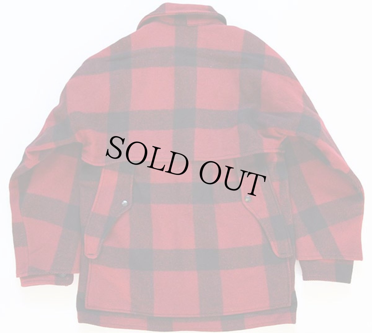 画像2: 50s MONTGOMERY WARD BRENT チェック マッキーノ ウールジャケット (2)