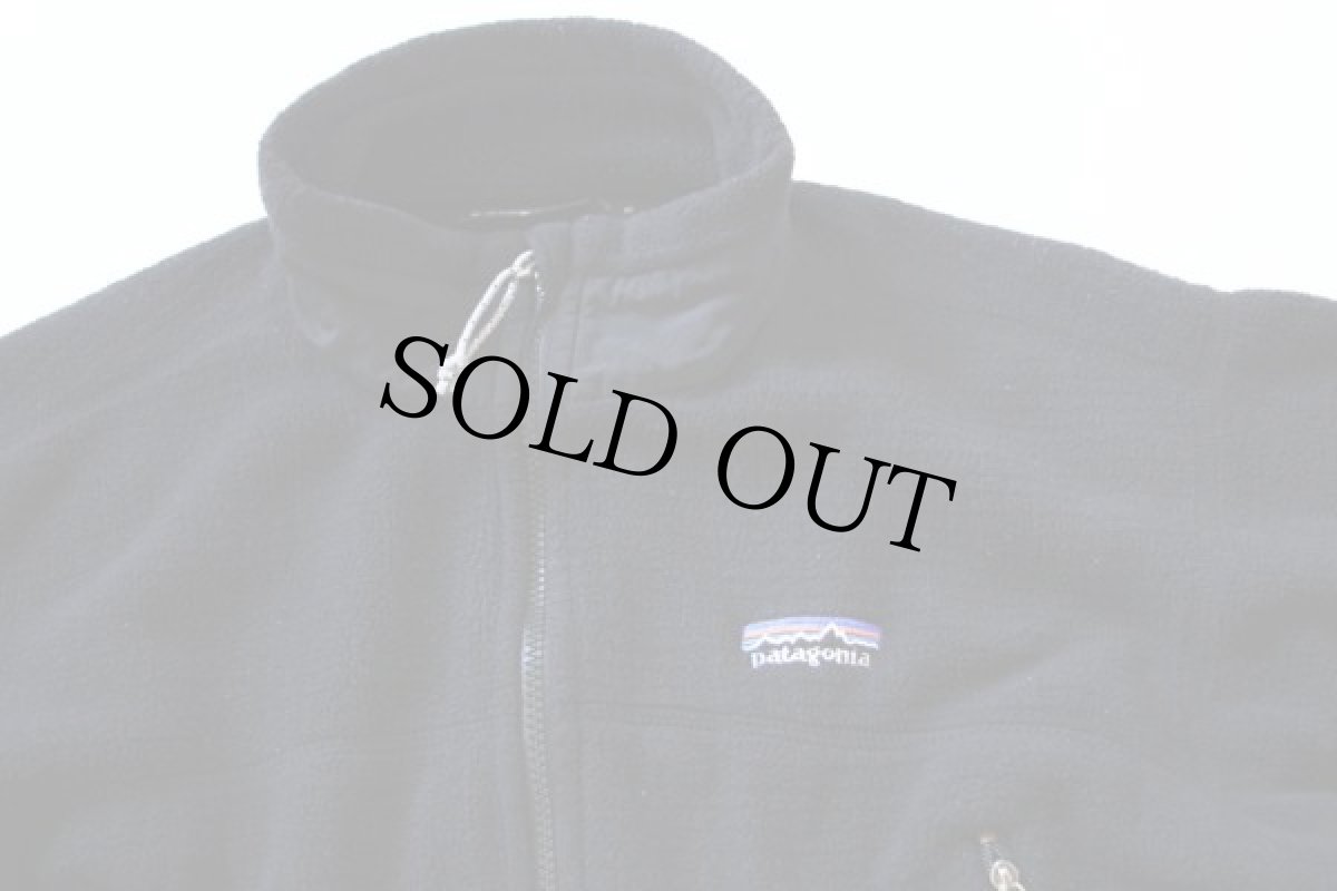 画像3: 00s USA製 patagoniaパタゴニア R3 ラディアント POLARTECフリースジャケット 黒 M (3)