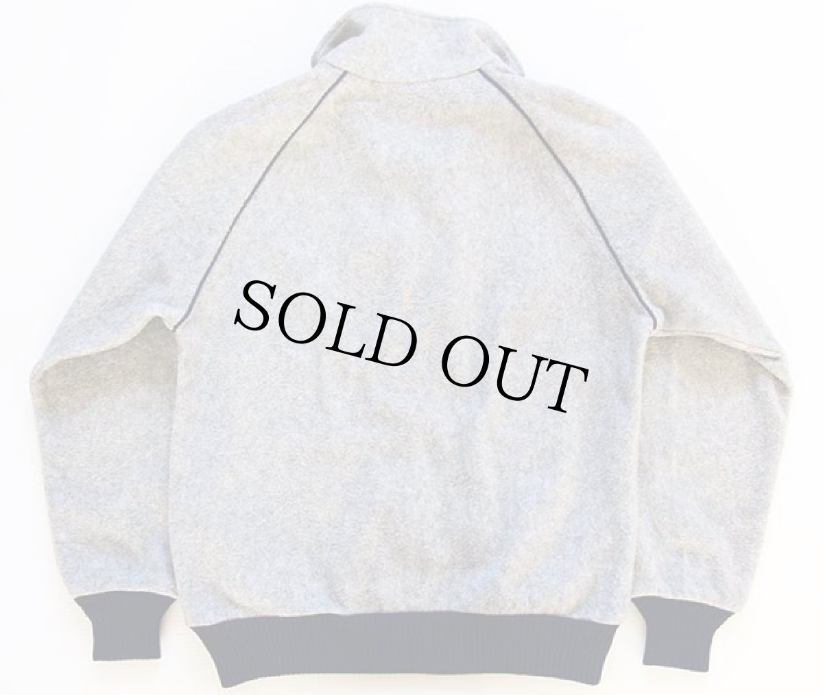 画像2: 80s patagoniaパタゴニア デカタグ ハーフジップ プルオーバー フリースジャケット グレー L (2)