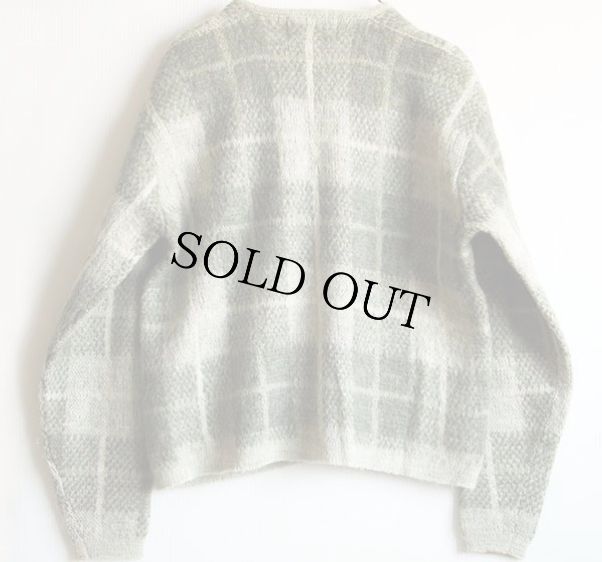 画像2: 60s USA製 Jantzen モヘヤ ニットカーディガン M (2)