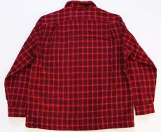 画像2: 50s USA製 McGREGORマクレガー チェック ウールシャツ (2)