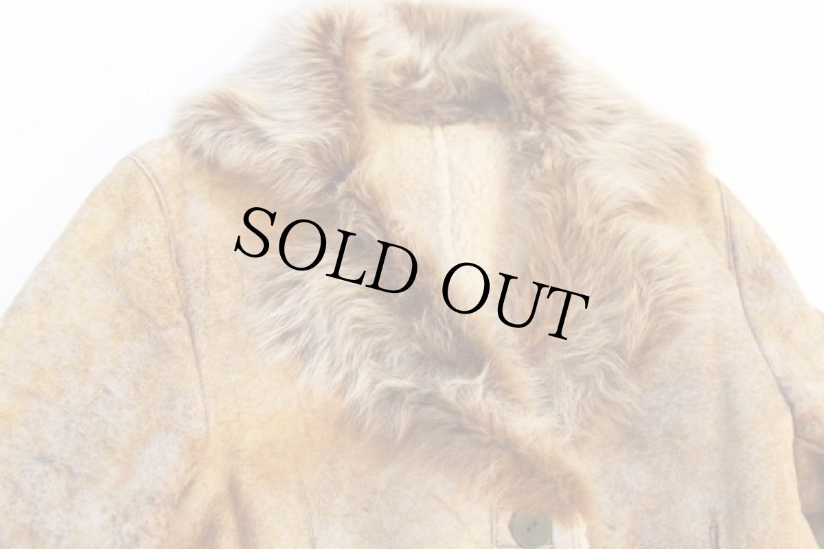 画像3: USA製 BLUE DUCK シープスキン リアル ムートンコート L (3)