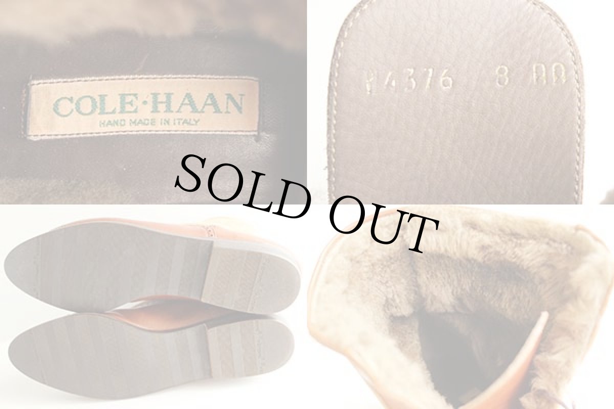 画像10: イタリア製 COLE-HAANコールハーン ムートン アンクルブーツ (10)