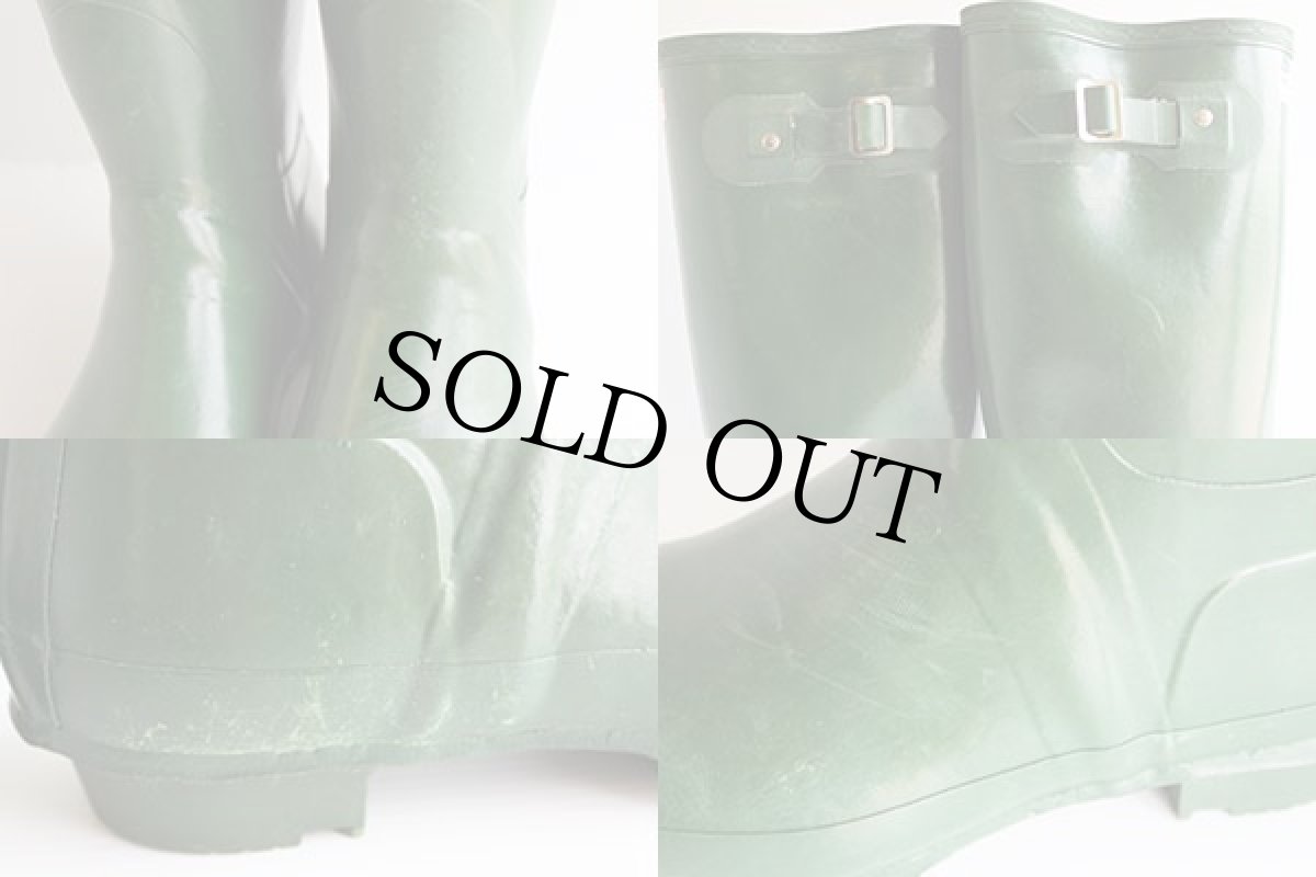 画像4: 英国製 HUNTERハンター ラバー レインブーツ 緑 UK6★スコットランド (4)