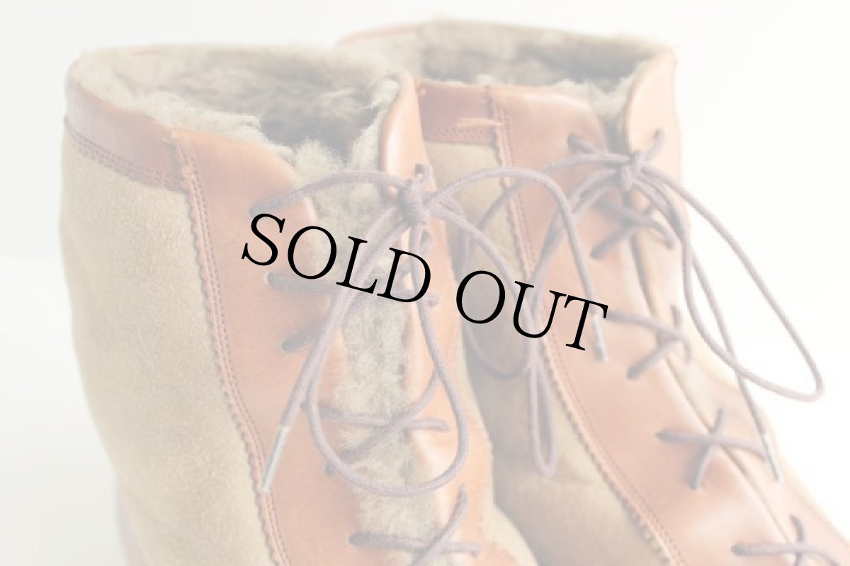 画像9: イタリア製 COLE-HAANコールハーン ムートン アンクルブーツ (9)