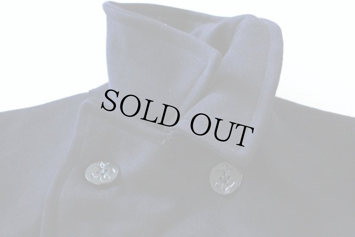 画像4: 50s 米軍 U.S.NAVY NAVAL 8ボタン ピーコート 40 (4)