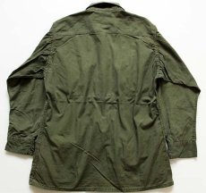 画像2: 60s 米軍 U.S.ARMY ジャングルファティーグジャケット 3rd ノンリップ M-R (2)