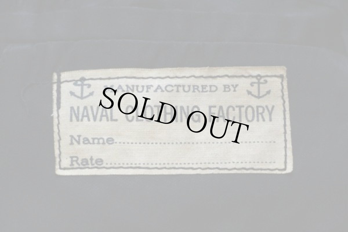 画像3: 40s 米軍 U.S.NAVY NAVAL 10ボタン ウール ピーコート (3)