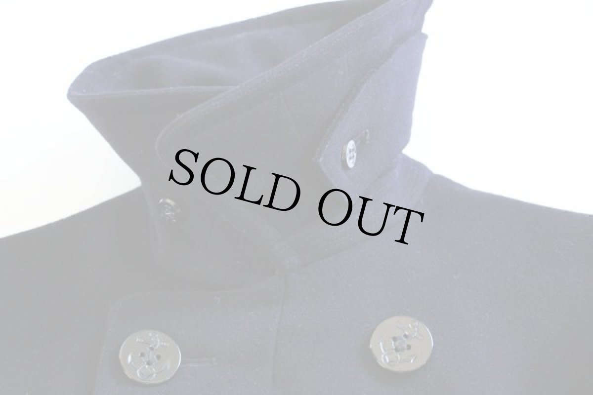 画像4: 40s 米軍 U.S.NAVY NAVAL 10ボタン ウール ピーコート (4)