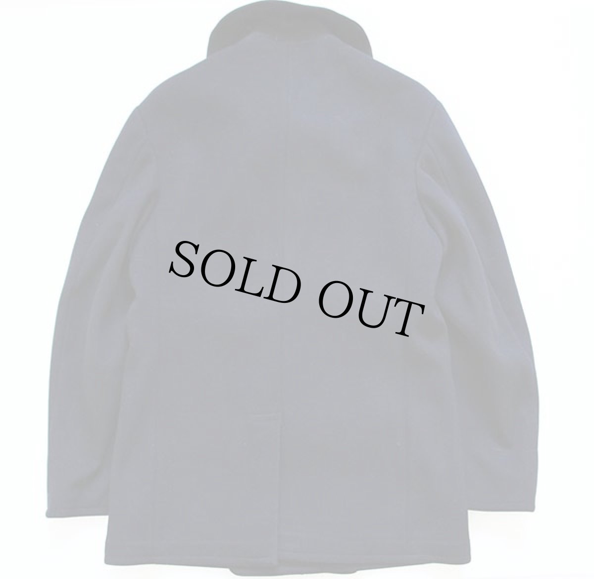 画像2: 40s 米軍 U.S.NAVY NAVAL 10ボタン ウール ピーコート (2)