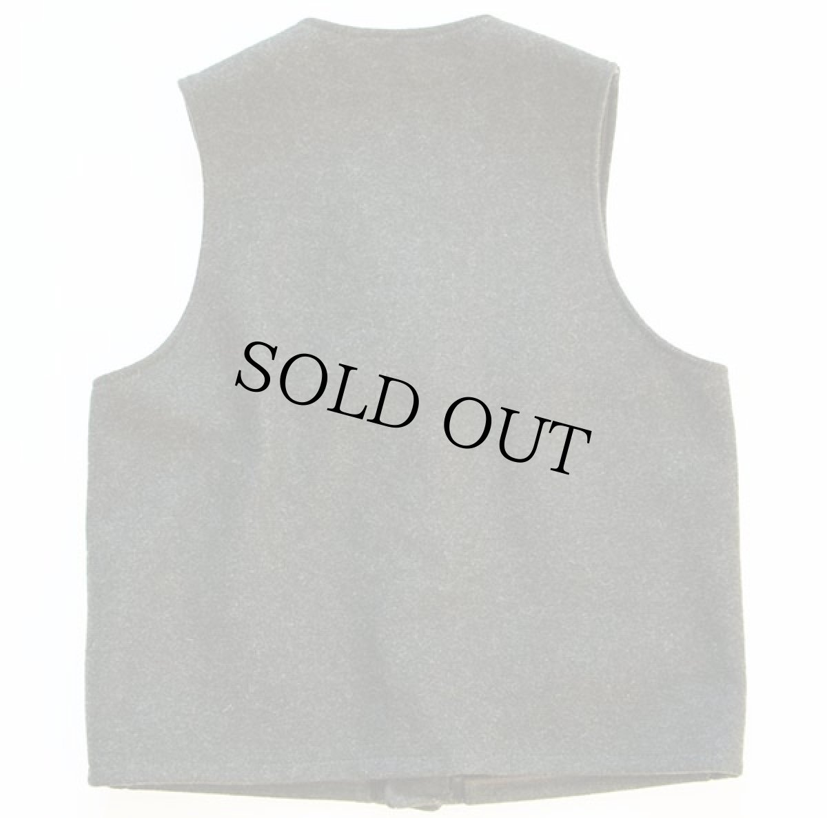 画像2: 80s USA製 FILSONフィルソン マッキーノ ウールベスト オリーブ 42 (2)