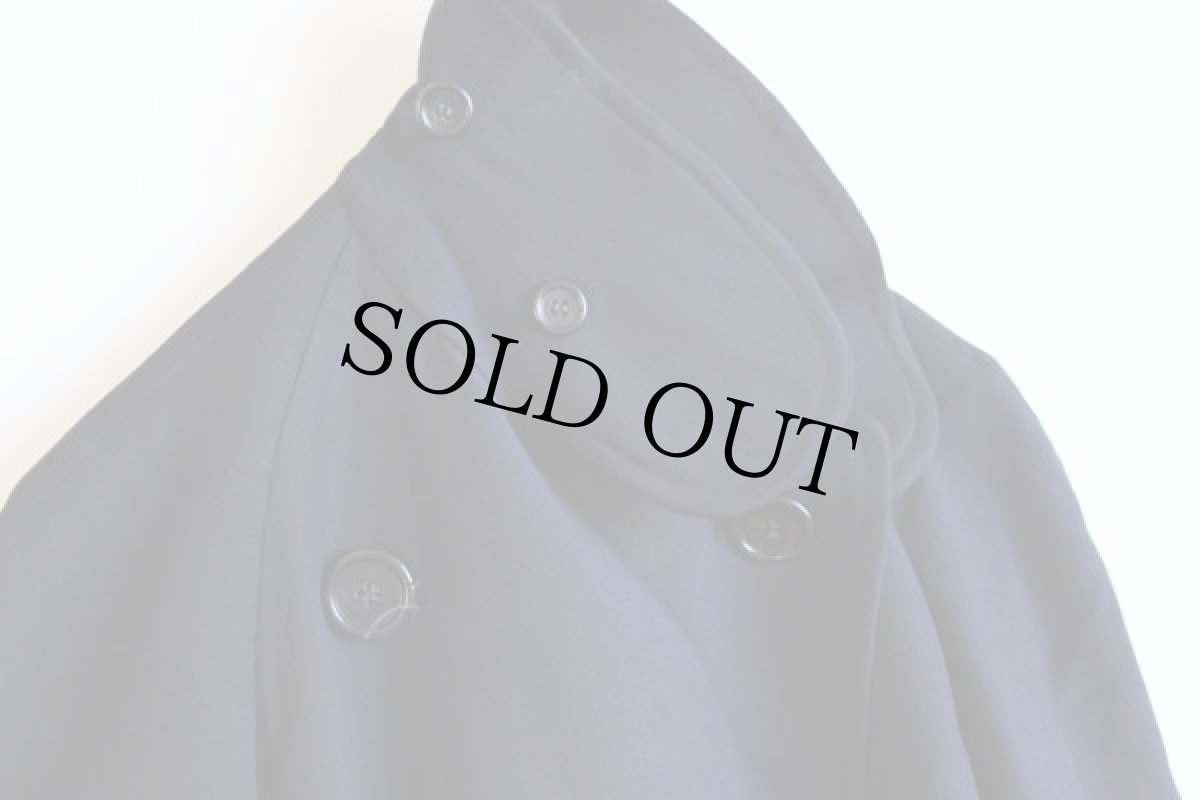 画像2: 40s 米軍 U.S.NAVY WOMEN'S NAVAL RESERVE ウール トレンチコート 紺 (2)