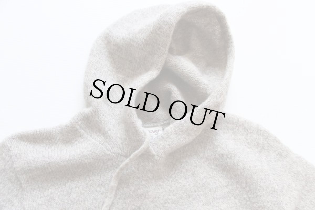 画像3: USA製 Alps ウールニット パーカー M (3)