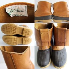 画像3: 70s L.L.Bean 筆記体タグ メインハンティング ビーンブーツ ラウンジャー 9M (3)