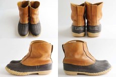 画像2: 70s L.L.Bean 筆記体タグ メインハンティング ビーンブーツ ラウンジャー 9M (2)