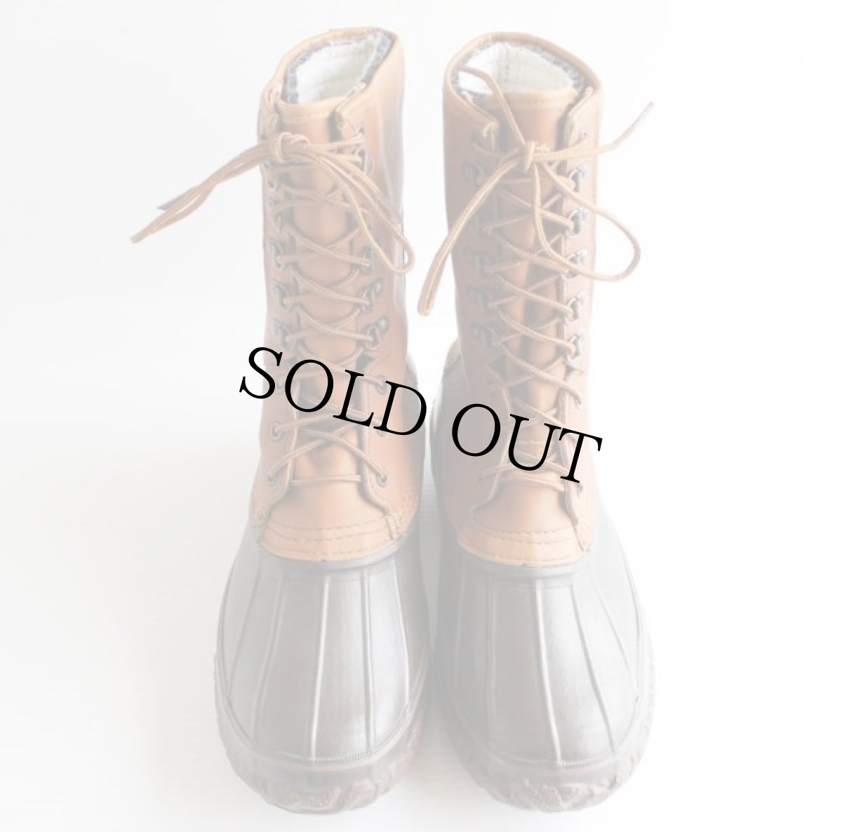 画像4: USA製 LaCrosseラクロス レザー ガムシューズ 8★ビーンブーツ (4)