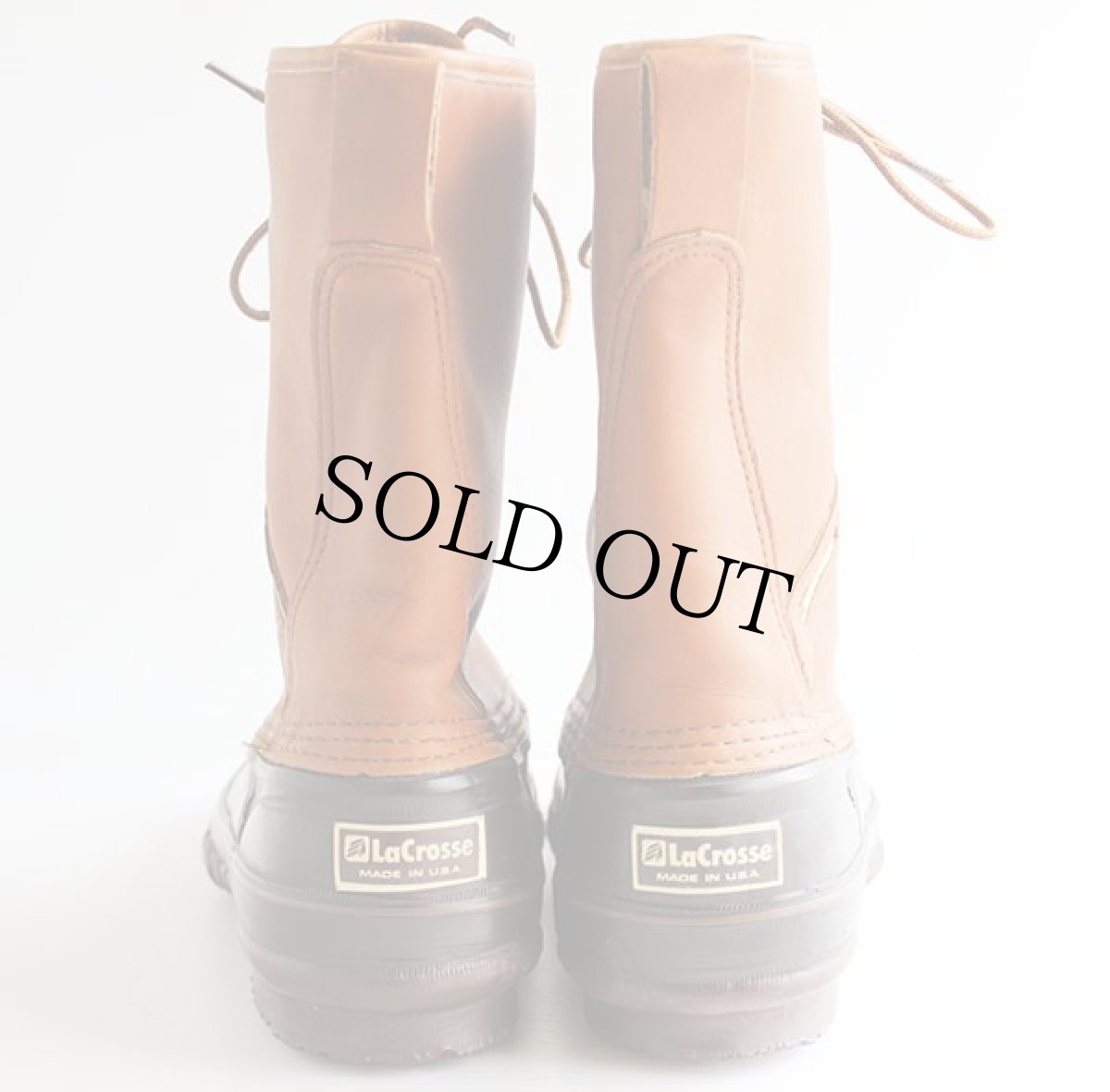 画像5: USA製 LaCrosseラクロス レザー ガムシューズ 8★ビーンブーツ (5)