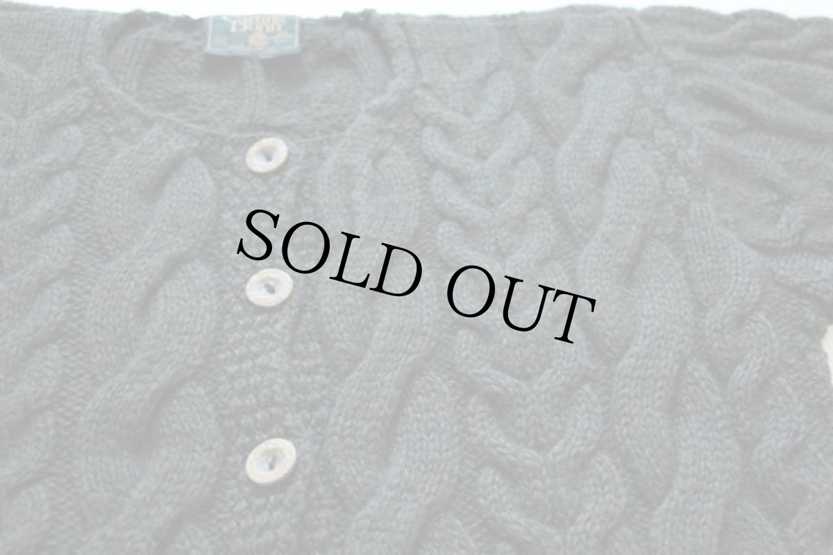 画像3: アイルランド製 Carraig Donn ケーブル編み メリノウールニット カーディガン★フィッシャーマン (3)