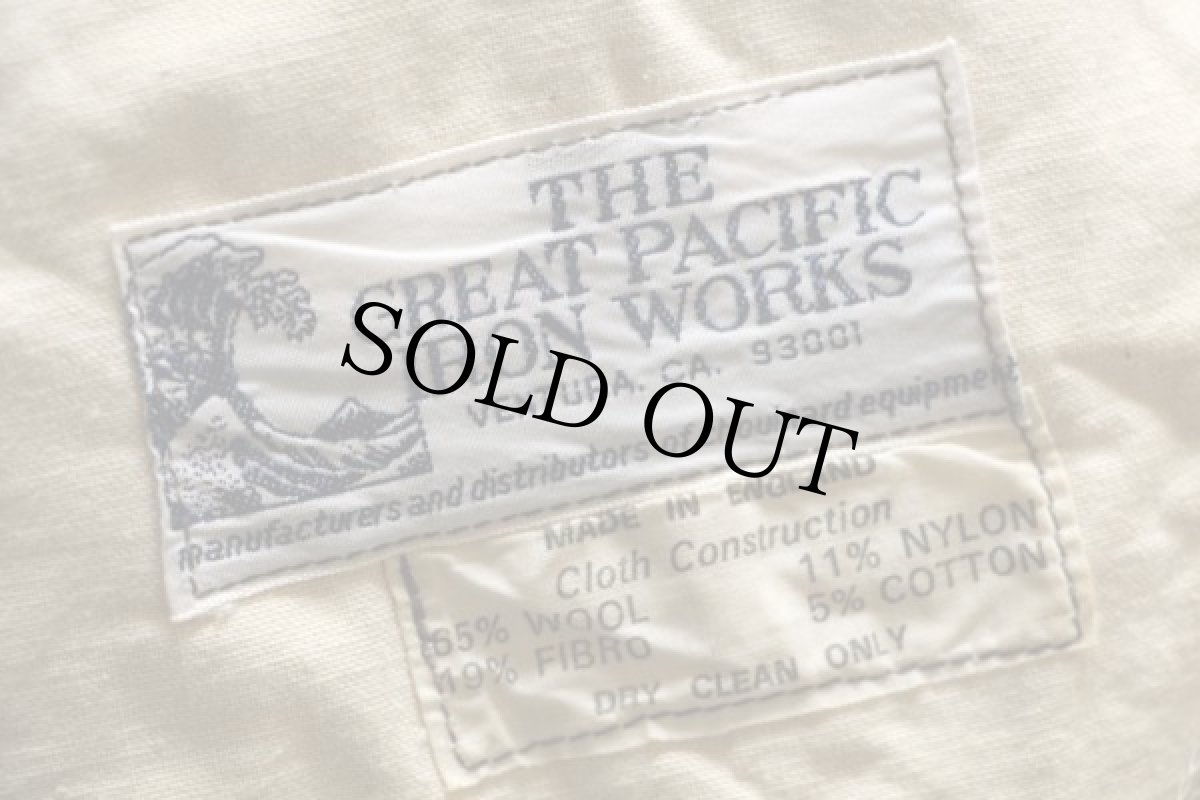 画像4: 70s 英国製 THE GREAT PACIFIC IRON WORKS ウールパンツ★patagonia (4)