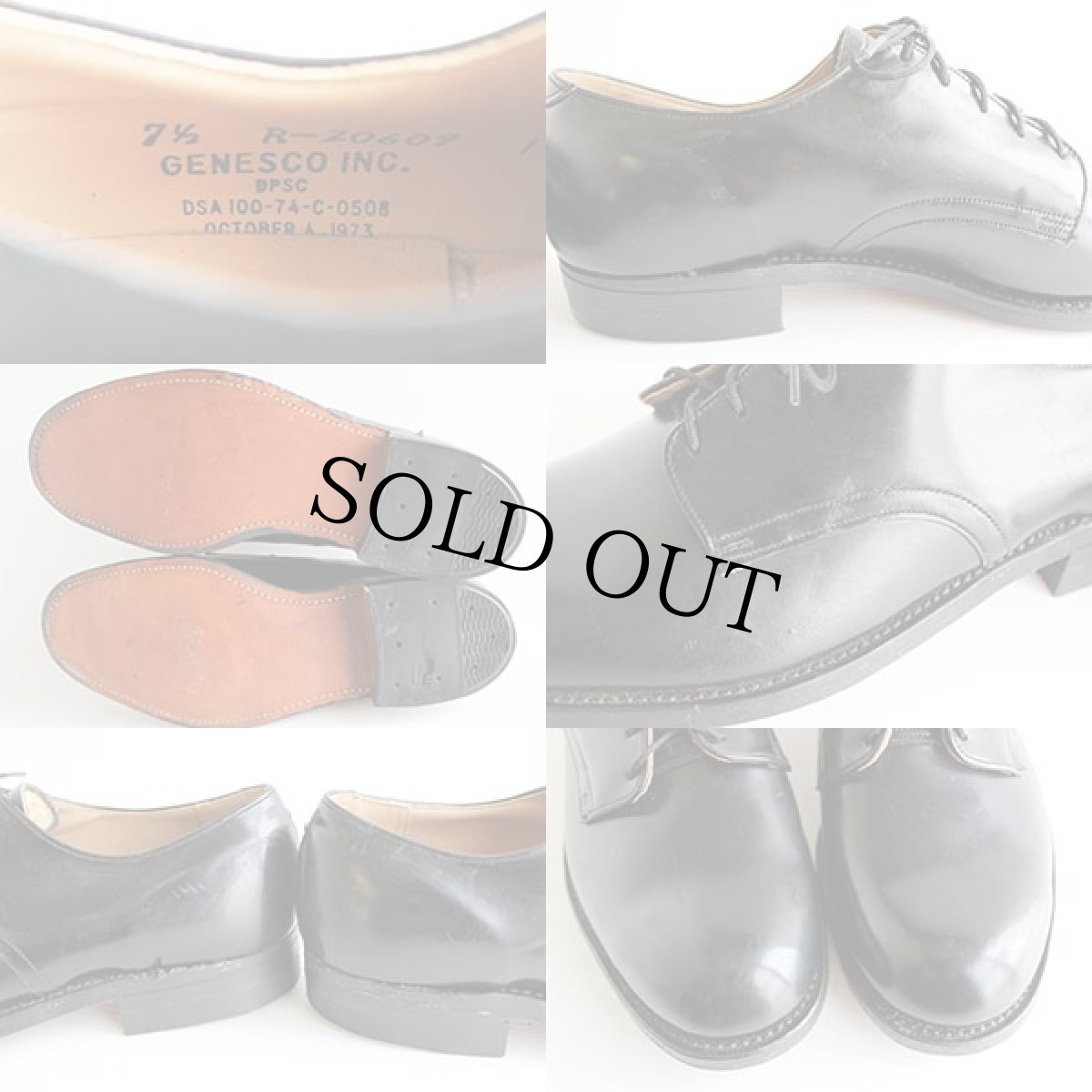 画像3: デッドストック★70s 米軍 サービスシューズ 7.5 (3)