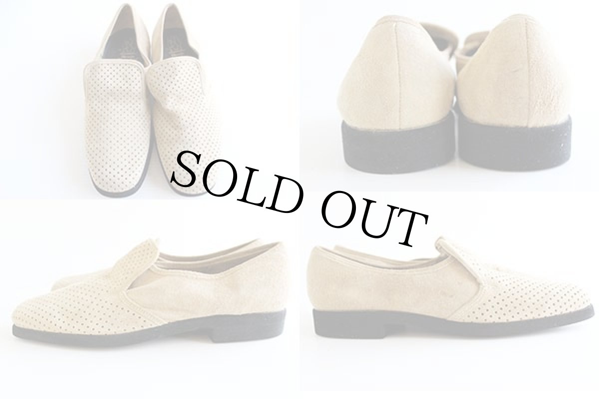 画像2: Hush Puppiesハッシュパピー パンチング スエード レザーシューズ 10.5★革靴 (2)