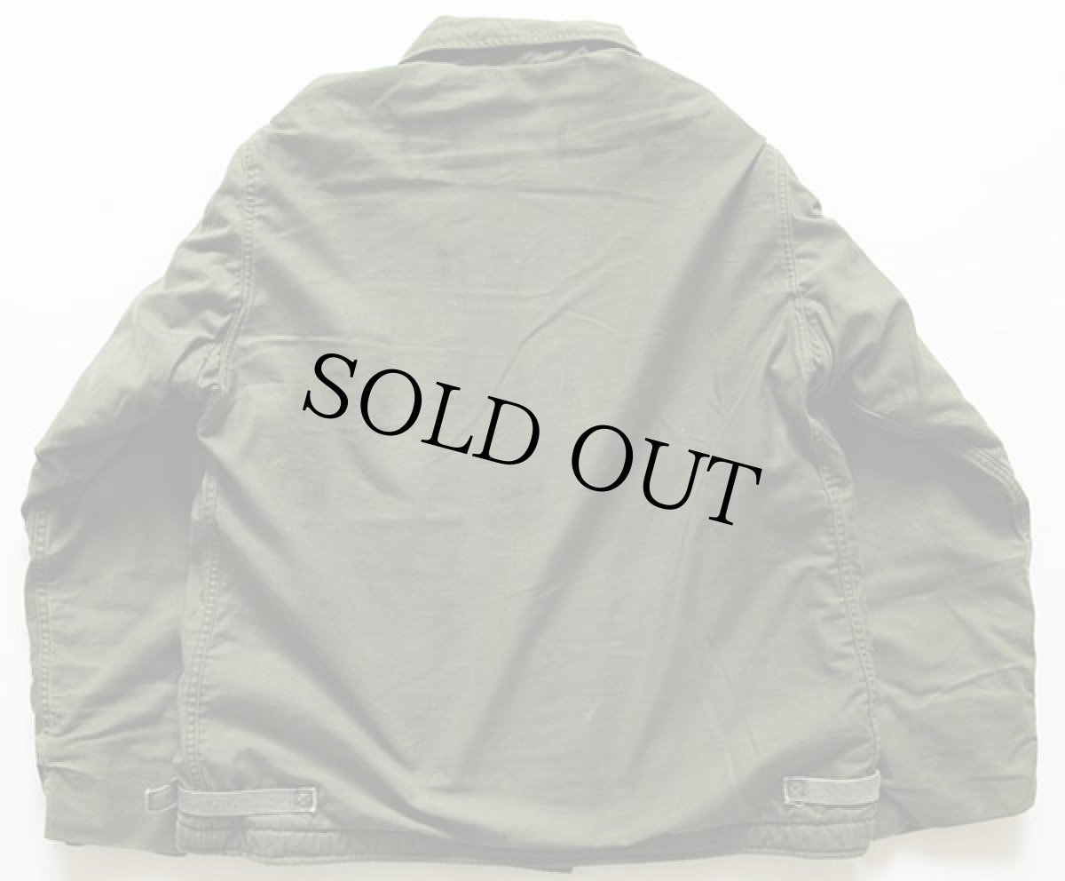 画像2: 80s 米軍 U.S.NAVY A-2 デッキジャケット L (2)