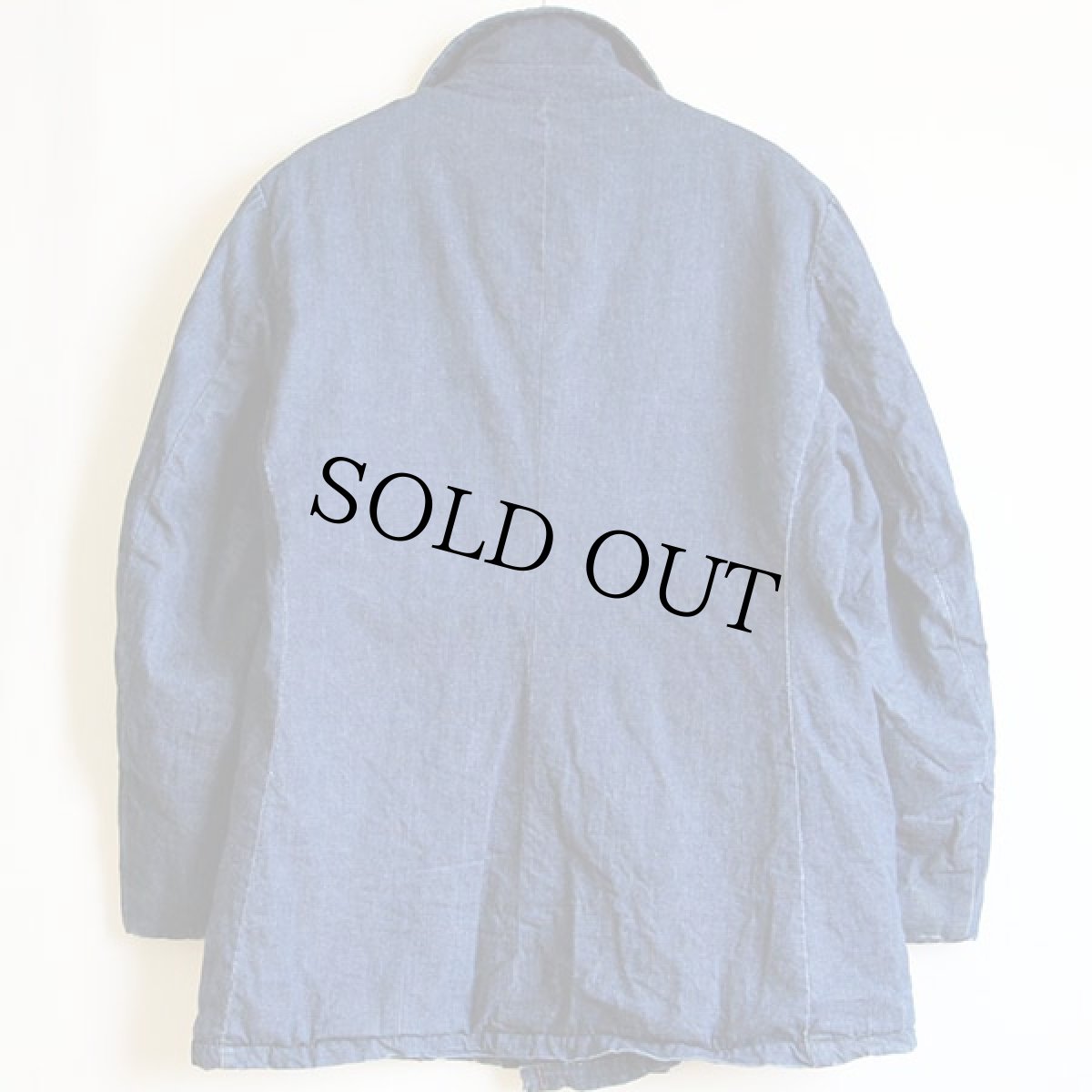 画像2: 70s USA製 CAMPUS デニム ピーコート 42 (2)