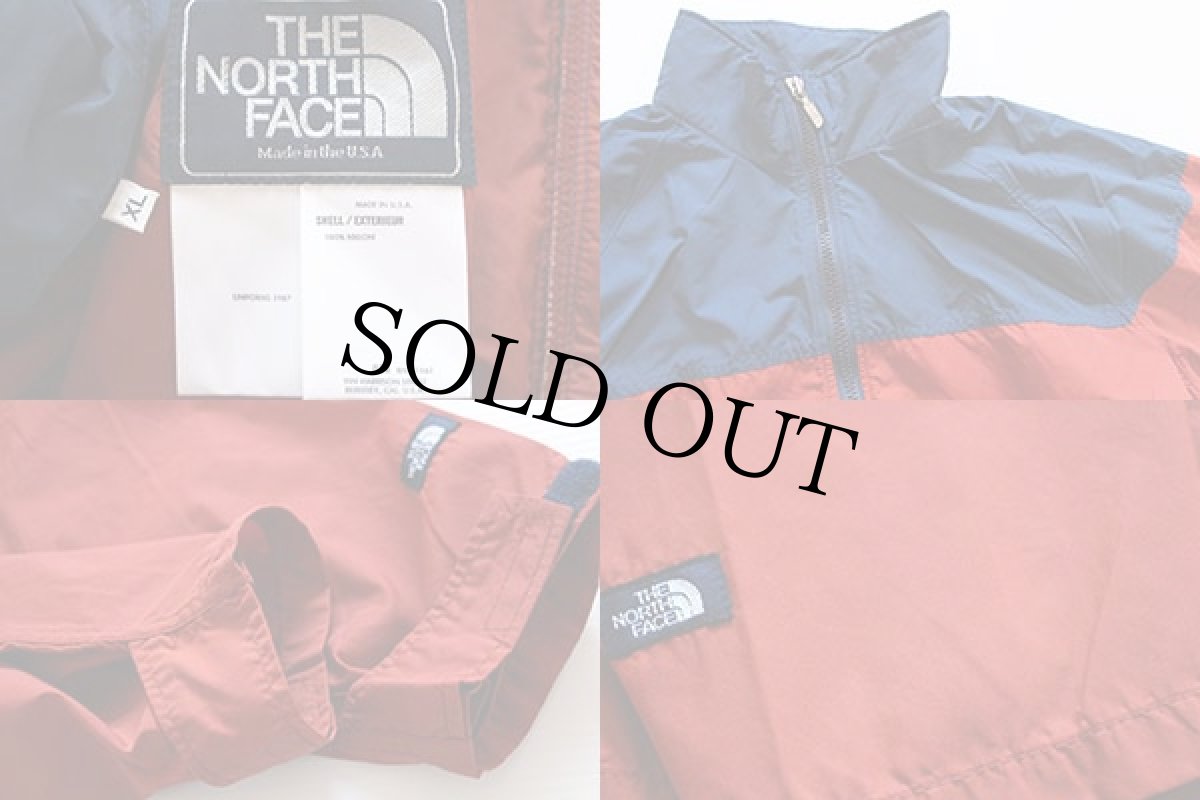 画像3: 80s USA製 THE NORTH FACEノースフェイス ツートン ナイロンジャケット XL (3)