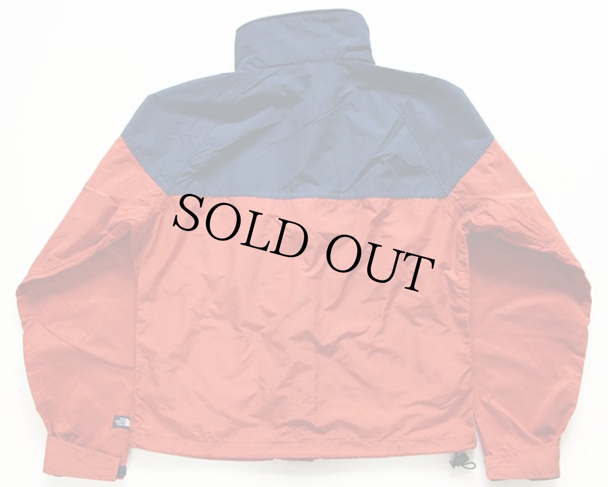 画像2: 80s USA製 THE NORTH FACEノースフェイス ツートン ナイロンジャケット S (2)