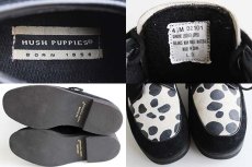 画像3: Hush Puppiesハッシュパピー ダルメシアン柄 スエード レザーシューズ 4.5★革靴 (3)