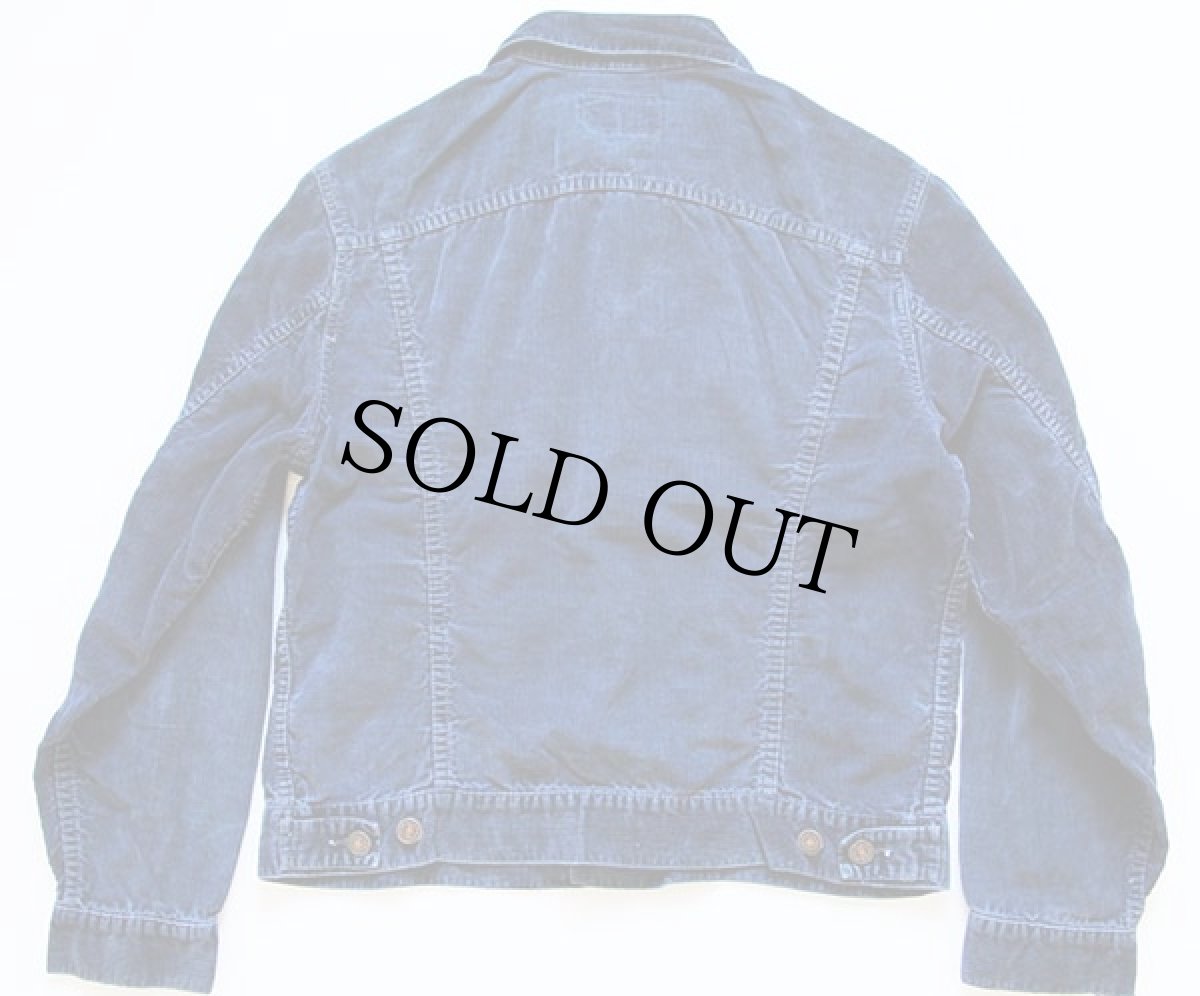 画像2: 70s LEVI'Sリーバイス BIGE コーデュロイジャケット 紺 (2)