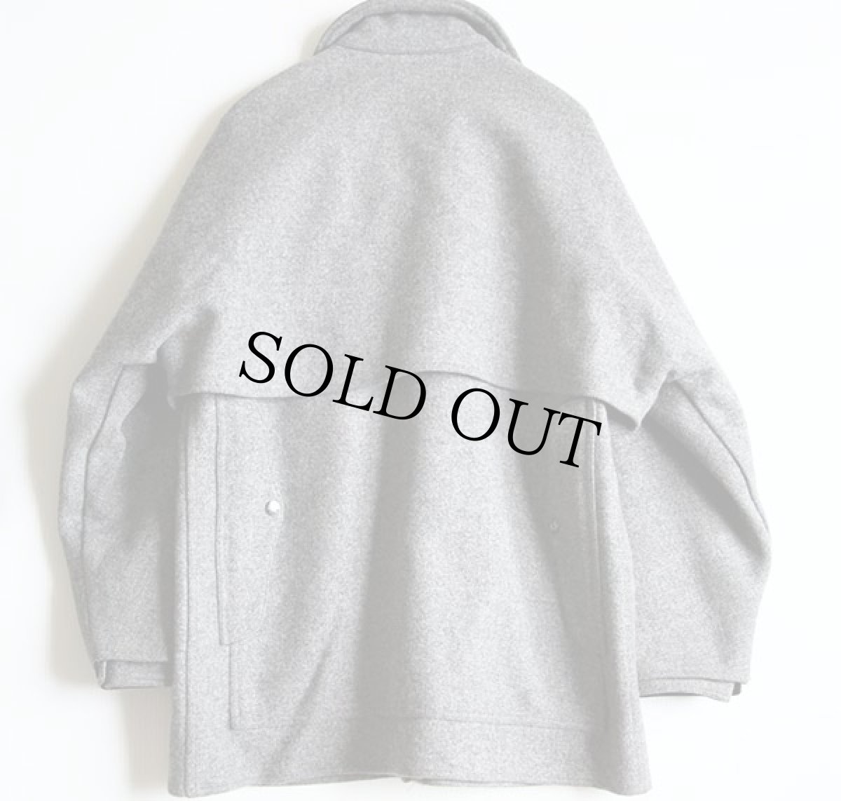 画像2: 80s USA製 FILSONフィルソン ダブル マッキーノクルーザー グレー 12 (2)