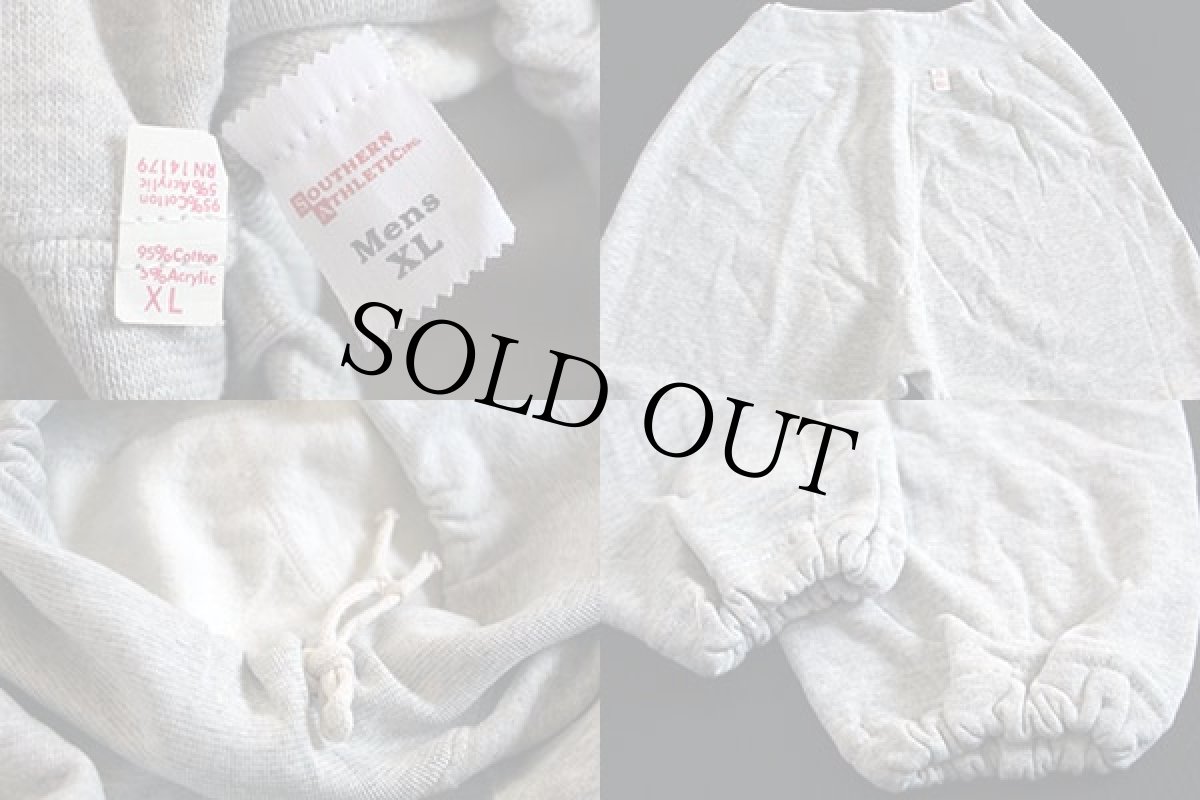 画像3: デッドストック★60s SOUTHERN ATHLETIC スウェットパンツ グレー XL (3)