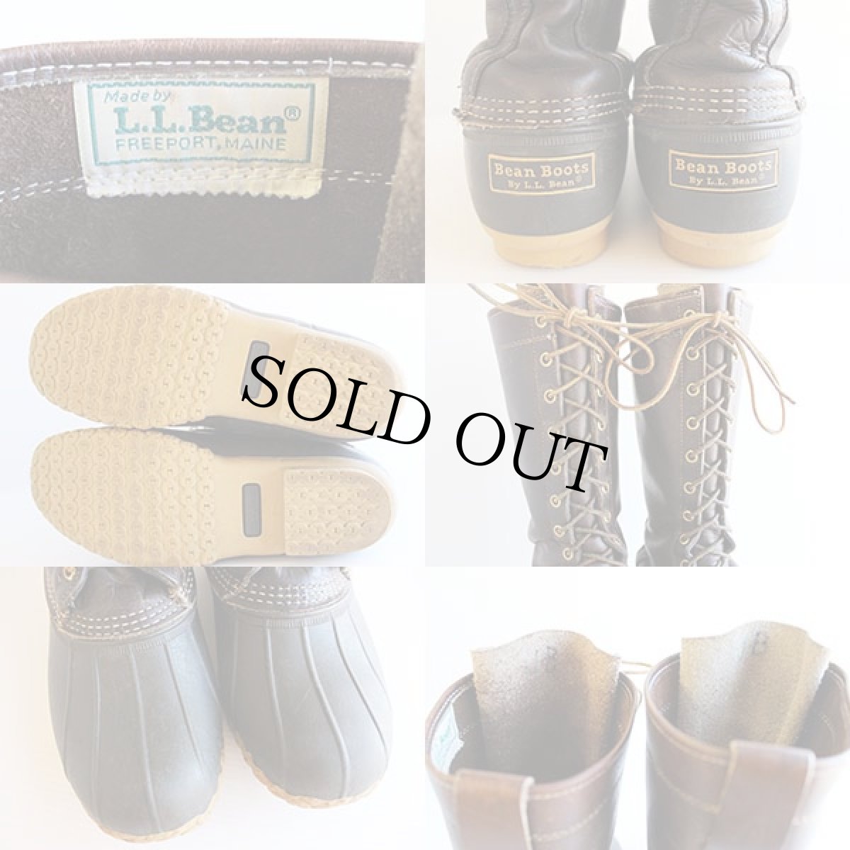 画像3: 80s USA製 L.L.Bean 12ホール ビーンブーツ★メインハンティング (3)