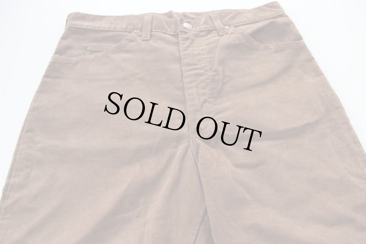 画像2: デッドストック★90s USA製 Leeリー 200 コーデュロイパンツ 茶 34×34 (2)