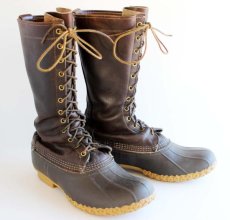 画像1: 80s USA製 L.L.Bean 12ホール ビーンブーツ★メインハンティング (1)