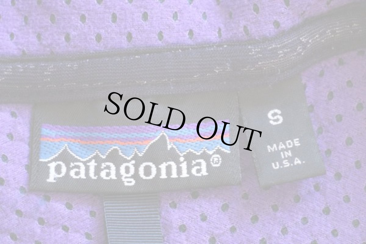 画像4: 90s USA製 patagoniaパタゴニア ベビーレトロ カーディガン 深緑 S (4)