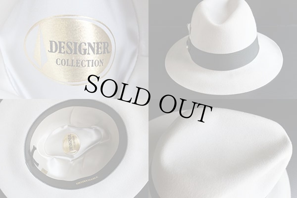 画像3: UNTOUCHABLE フェルト フェドラハット グレー M (3)