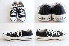 画像2: 90s USA製 CONVERSEコンバース ALL STARオールスター Low 黒 5 (2)