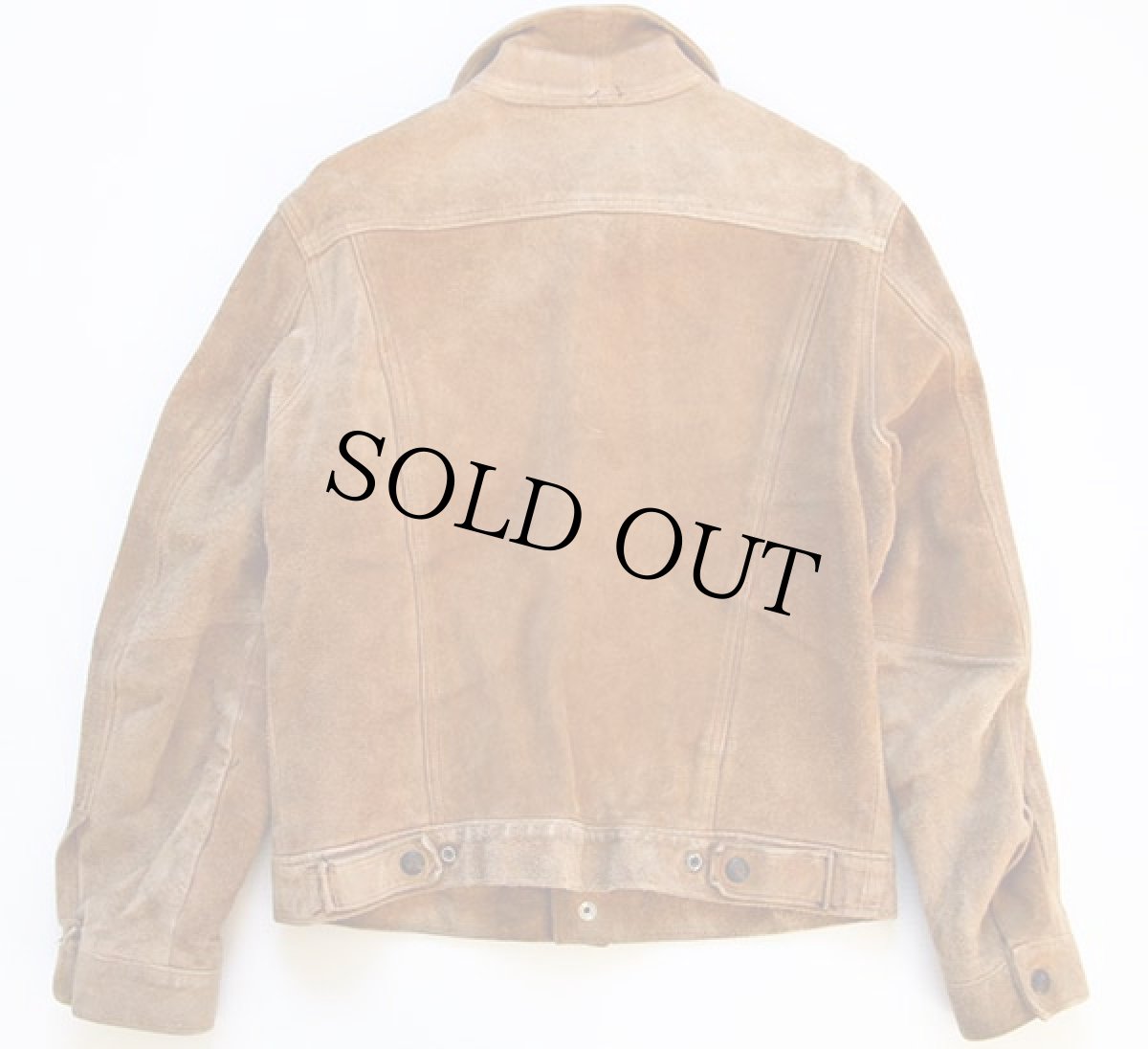 画像2: 60s LEVI'Sリーバイス BIGE スエードレザージャケット (2)