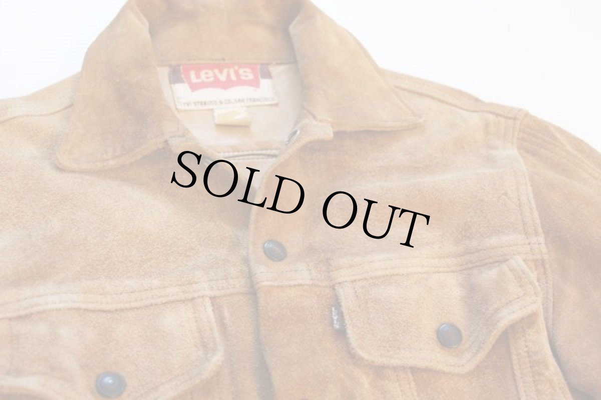 画像3: 60s LEVI'Sリーバイス BIGE スエードレザージャケット (3)