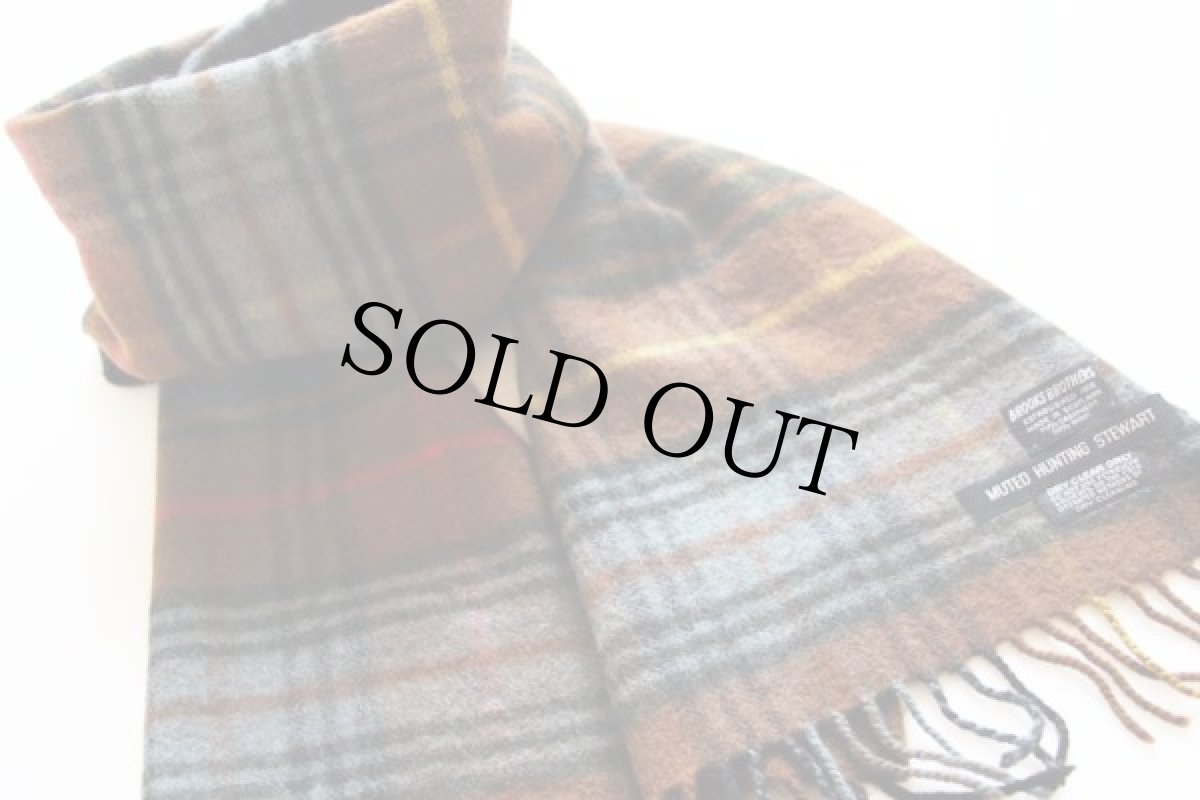 画像2: スコットランド製 BROOKS BROTHERSブルックスブラザーズ カシミヤマフラー (2)